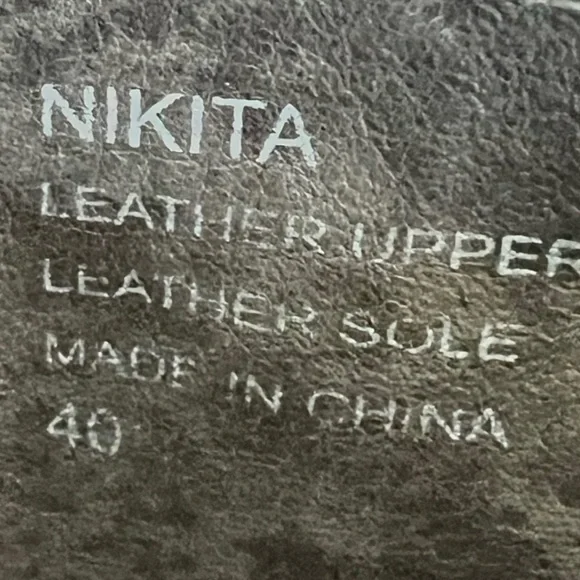 Golden Goose Suede Ankle Boots with Brown Straps - Picture 6 of 9